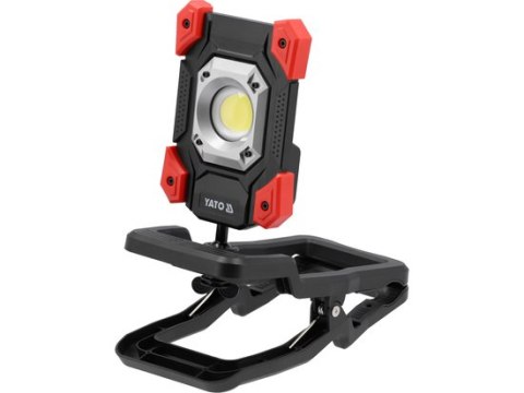 YATO REFLEKTOR PRZENOŚNY 20W 2000LM Z ZACISKIEM