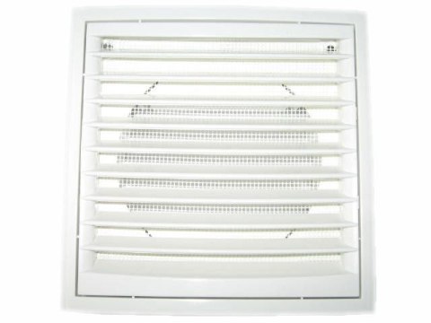 DOSPEL KRATKA Z SIATKĄ KR 100/125MM BIAŁA DOSPEL KRATKA Z SIATKĄ KR 100/125MM BIAŁA
