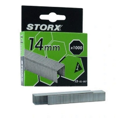 REXXER ZSZYWKI 14mm, 1000 sztuk, typ J REXXER REXXER ZSZYWKI 14mm, 1000 sztuk, typ J REXXER