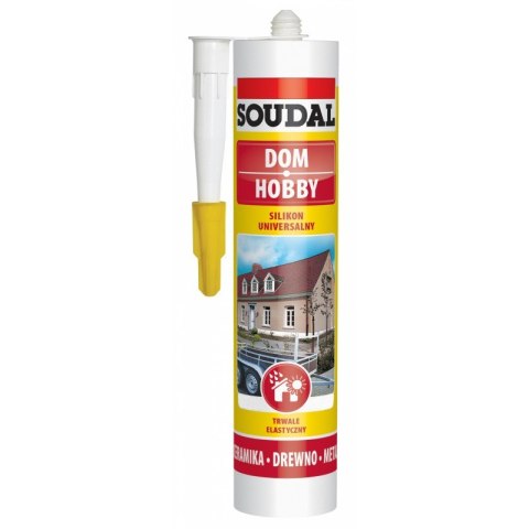 SOUDAL SILIKON SOUDAL BRĄZOWY 280ML