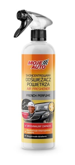 MOJE AUTO Skoncentrowany Odswiezacz Powietrza Wanilia- 500 ml - Atomizer MOJE AUTO