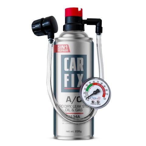CAR FIX HOBBY GAZ DO KLIMATYZACJI 5IN1 235G R134A AUTA+PRZEWÓD Z MAN CAR FIX HOBBY GAZ DO KLIMATYZACJI 5IN1 235G R134A AUTA+PRZEWÓD Z MAN