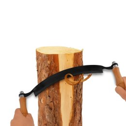 Bituxx Ośnik do korowania kory zakrzywiony strug ręczny korownik 25cm