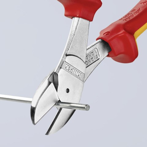 KNIPEX SZCZYPCE TNĄCE BOCZNE O ZWIĘKSZONYM PRZEŁOŻENIU 200MM KNIPEX SZCZYPCE TNĄCE BOCZNE O ZWIĘKSZONYM PRZEŁOŻENIU 200MM