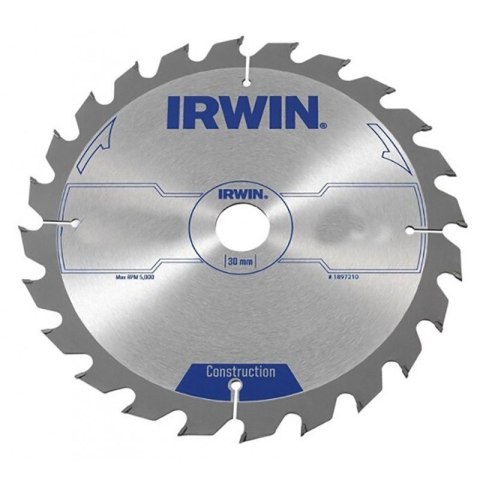 IRWIN PIŁA SPIEKOWA WOOD 160*30MM/24T IRWIN PIŁA SPIEKOWA WOOD 160*30MM/24T