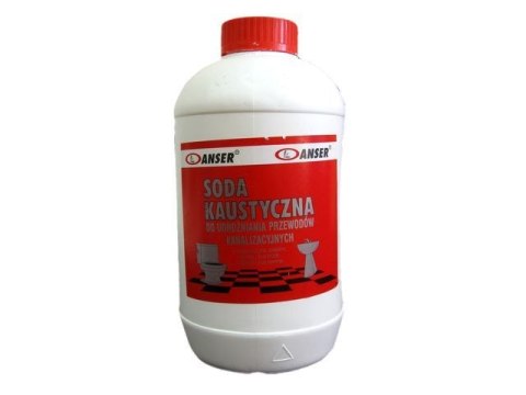 ANSER UDRAŻNIACZ KANALIZACJI SODA KAUSTYCZNA 0,25KG ANSER UDRAŻNIACZ KANALIZACJI SODA KAUSTYCZNA 0,25KG