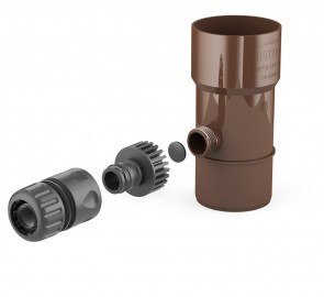 BRYZA ODZYSKIWACZ WODY DESZCZOWEJ 90MM BRĄZ BRYZA ODZYSKIWACZ WODY DESZCZOWEJ 90MM BRĄZ