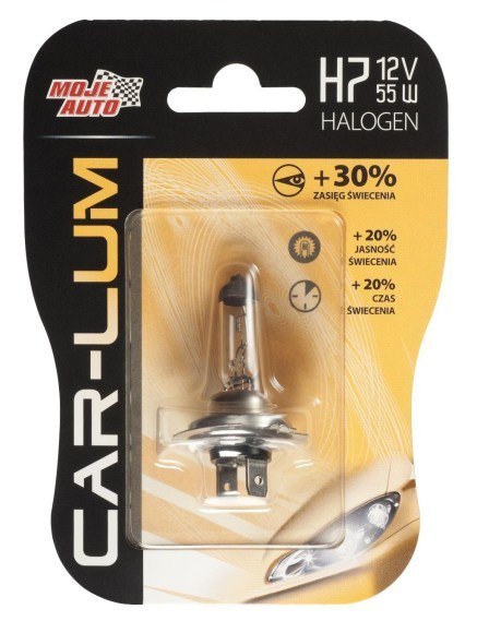 MOJE AUTO VIRAGE ŻARÓWKA HALOGENOWA 12V 55W H7 MOJE AUTO VIRAGE ŻARÓWKA HALOGENOWA 12V 55W H7