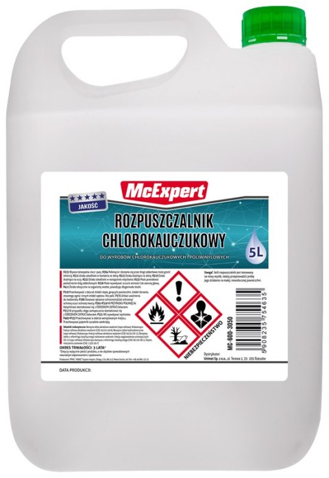 MC EXPERT ROZPUSZCZALNIK CHLOROKAUCZUKOWY 5L MC EXPERT ROZPUSZCZALNIK CHLOROKAUCZUKOWY 5L