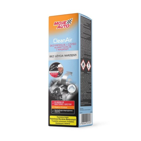 MOJE AUTO ODŚWIEŻACZ KLIMATYZACJI I NAWIEWÓW ARCTIC-150 ML MOJE AUTO ODŚWIEŻACZ KLIMATYZACJI I NAWIEWÓW ARCTIC-150 ML