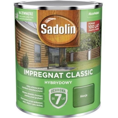 SADOLIN SADOLIN IMPREGNAT CLASSIC HYBRYDOWY 7 LAT AKACJA 0.75L SADOLIN SADOLIN IMPREGNAT CLASSIC HYBRYDOWY 7 LAT AKACJA 0.75L