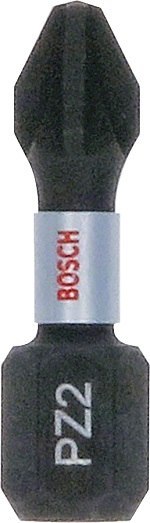 BOSCH BIT, GROT, KOŃCÓWKA PZ2 25MM IMP 25PCS BOSCH BIT, GROT, KOŃCÓWKA PZ2 25MM IMP 25PCS