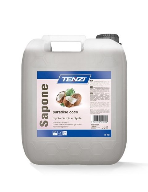 TENZI MYDŁO W PŁYNIE PARADISE COCO KANISTER 5L TENZI MYDŁO W PŁYNIE PARADISE COCO KANISTER 5L