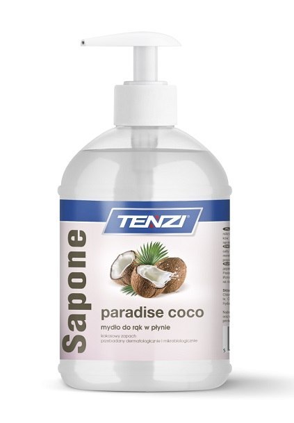 TENZI MYDŁO W PŁYNIE Z DOZOWNIKIEM PARADISE COCO 0.5L TENZI MYDŁO W PŁYNIE Z DOZOWNIKIEM PARADISE COCO 0.5L