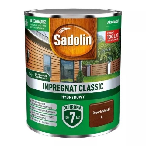 SADOLIN SADOLIN IMPREGNAT CLASSIC HYBRYDOWY 7 LAT ORZECH WŁOSKI 2.5L