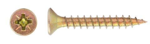 MC FIX WKRĘT DO DREWNA OCYNK ŻÓŁTY 3.0*25MM MC FIX WKRĘT DO DREWNA OCYNK ŻÓŁTY 3.0*25MM