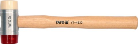 YATO MŁOTEK BLACHARSKI PU/NYLON TRZONEK HIKOROWY 22MM YATO MŁOTEK BLACHARSKI PU/NYLON TRZONEK HIKOROWY 22MM