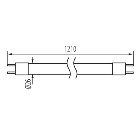 KANLUX ŚWIETLÓWKA LINIOWA TUBA SZKLANA T8 36W/840 120CM KANLUX ŚWIETLÓWKA LINIOWA TUBA SZKLANA T8 36W/840 120CM