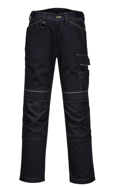 PORTWEST SPODNIE OCHRONNE DO PASA, CZARNE, BOJÓWKI PW304BKR,R.30-EU46