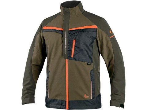 CXS BLUZA/KURTKA CXS NAOS ZIELONO-POMARAŃCZOWA ROZMIAR 54