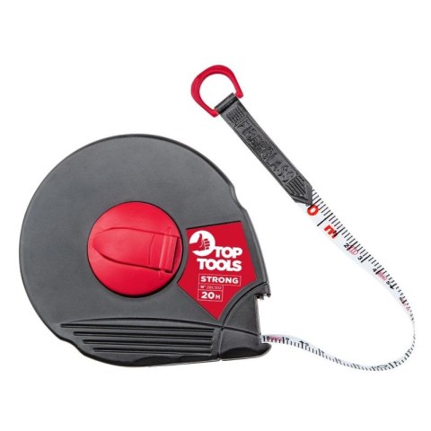 TOP TOOLS TAŚMA MIERNICZA WŁÓKNO SZKLANE NIEBIESKA 20M TOP TOOLS TAŚMA MIERNICZA WŁÓKNO SZKLANE NIEBIESKA 20M