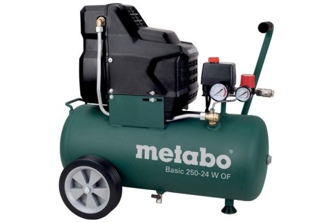 METABO KOMPRESOR BEZOLEJOWY 24L BASIC 250-24 W OF METABO KOMPRESOR BEZOLEJOWY 24L BASIC 250-24 W OF