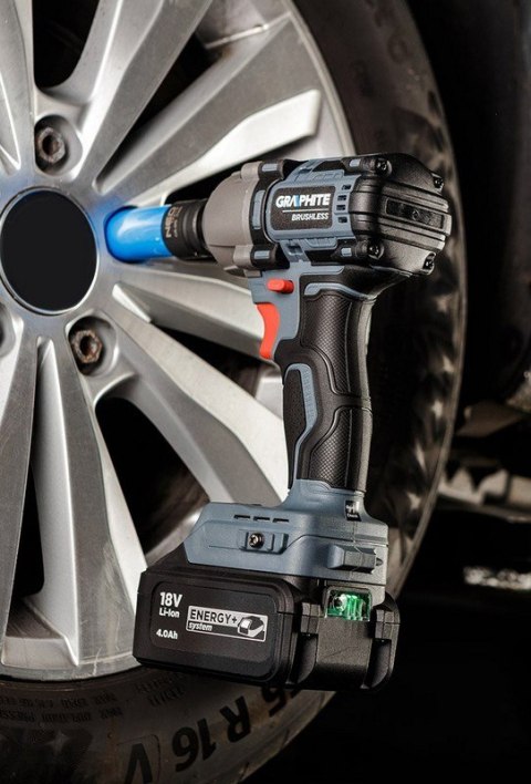 GRAPHITE KLUCZ UDAROWY BEZSZCZOTKOWY ENERGY 18V LI-LON BEZ AKUM 450NM GRAPHITE KLUCZ UDAROWY BEZSZCZOTKOWY ENERGY 18V LI-LON BEZ AKUM 450NM