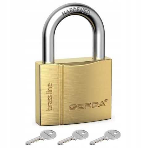 GERDA KŁÓDKA PAŁĄKOWA MOSIĘŻNA BRASS LINE KMZ S5010A 50MM BLISTER GERDA KŁÓDKA PAŁĄKOWA MOSIĘŻNA BRASS LINE KMZ S5010A 50MM BLISTER