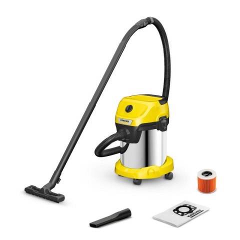 KARCHER ODKURZACZ WD 3 S V-17/4/20 ZBIORNIK ZE STALI NIERDZEWNEJ KARCHER ODKURZACZ WD 3 S V-17/4/20 ZBIORNIK ZE STALI NIERDZEWNEJ