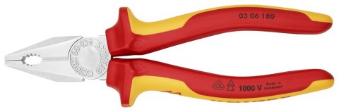 KNIPEX SZCZYPCE UNIWERSALNE IZOLOWANE VDE 180MM KNIPEX SZCZYPCE UNIWERSALNE IZOLOWANE VDE 180MM