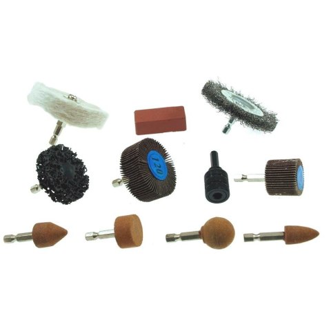 BEAST Zestaw do polerowania i czyszczenia polerski 11 elementów