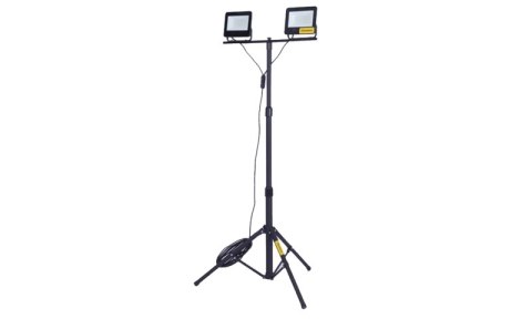 PARTNERSITE LAMPA NA STATYWIE PODWÓJNA WORKSHOP 100W 1000LM LM2X50AW 1.7