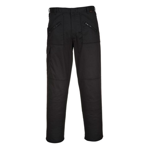 PORTWEST SPODNIE OCHRONNE DO PASA, CZARNE, BOJÓWKI S887BKS SHORT 30